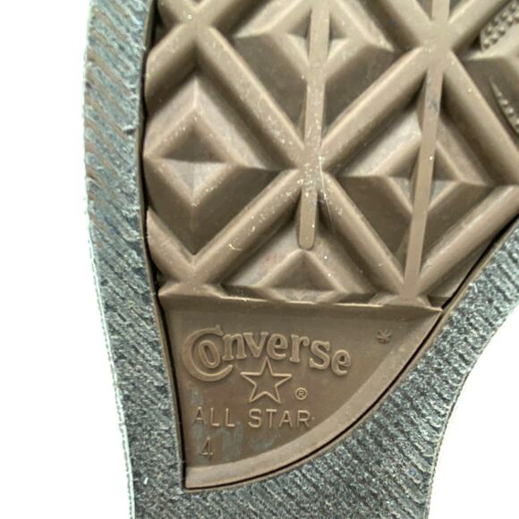 Converse All Star Sneakers Candy Cane High Tops Sneakers Size Men's 4 Women's 6 - Picture 4 of 16